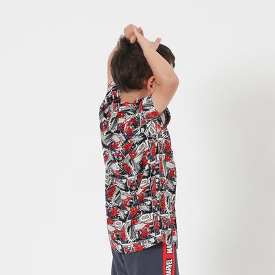 Imagen 2 del producto Camisa Niño Spiderman Comic Rojo Marvel