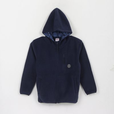 Polar Escolar Niño Azul Marino Bolsillo Spiderman