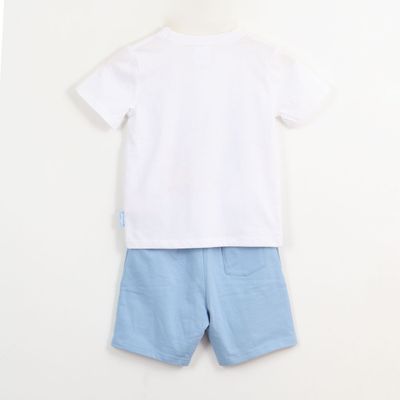 Imagen 2 del producto Conjunto Niño Blanco Skate Bluey