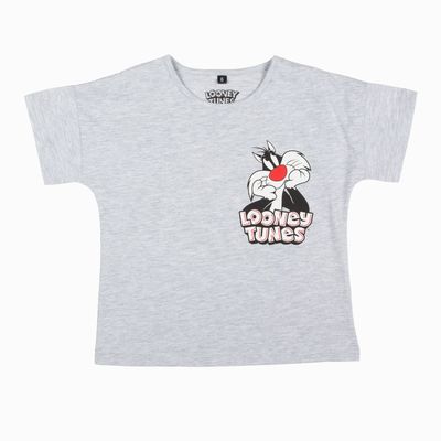 Imagen 2 del producto Pack Poleras Niña Silvestre Blanco Looney Tunes