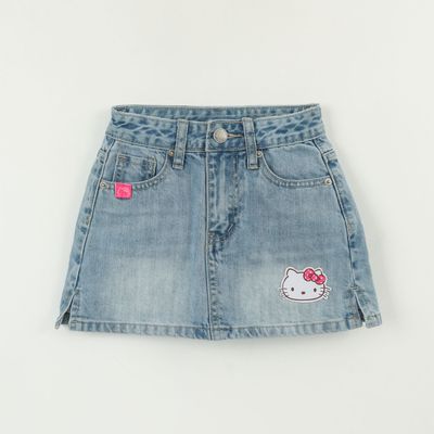 Imagen 1 del producto Falda Niña Azul Denim Hello Kitty
