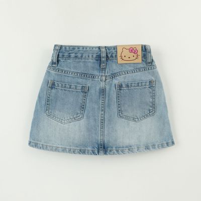 Imagen 2 del producto Falda Niña Azul Denim Hello Kitty