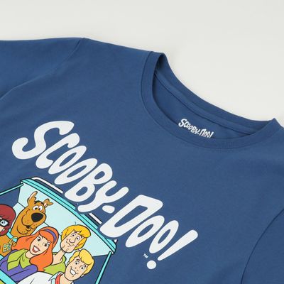 Imagen 2 del producto Polera Manga Corta Mujer Van Azul Scooby-Doo