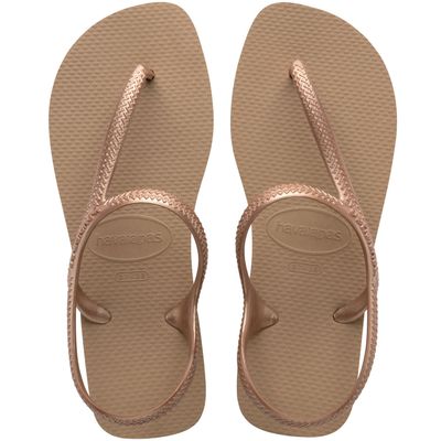 Sandalia Mujer Flash Urban Dorado Rose Havaianas