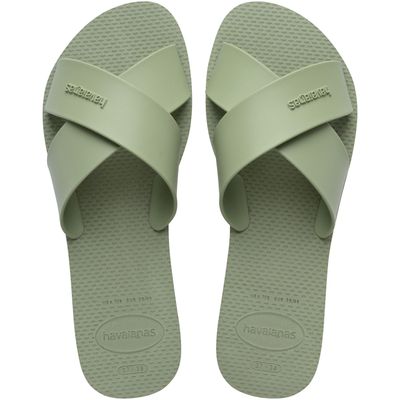 Sandalia Mujer Aqua Verde Humo Havaianas
