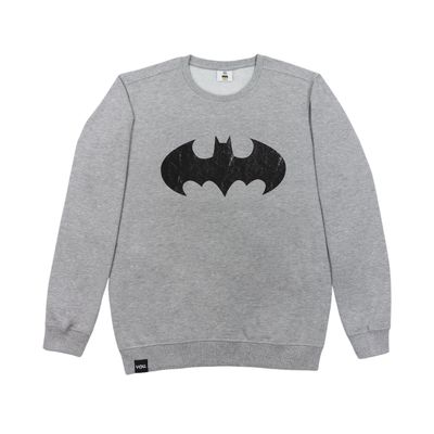 Imagen 1 del producto Poleron Hombre Batman Liga Justicia Gris Oscuro DC Comics