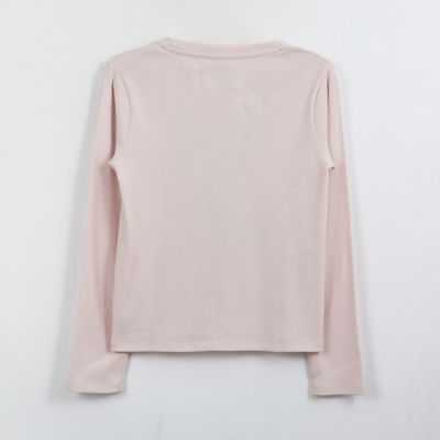 Imagen 2 del producto Polera Manga Larga Niña Kisses Lilo & Stitch Rosado Disney