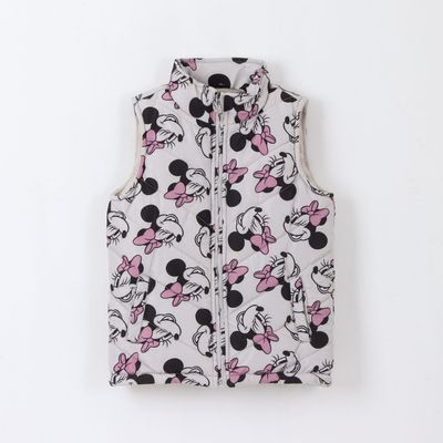 Imagen 1 del producto Parka Sin Mangas Niña Full Print Minnie Gris Disney