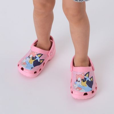 Zueco De Eva Niña Rosado Abrazo Bluey