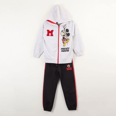 Conjunto Buzo Niño Mickey Classic Cartoon Gris Disney