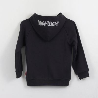 Imagen 2 del producto Polerón con Cierre Niño Spiderman Negro Marvel