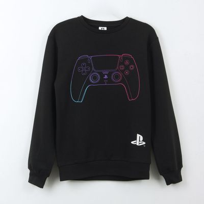 Imagen 1 del producto Polerón Cerrado Niño DualShock Negro PlayStation
