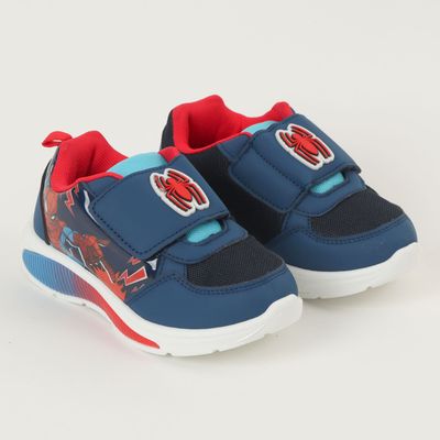 Imagen 2 del producto Zapatillas Con Luces Niño Spiderman Rayos Azul Marvel