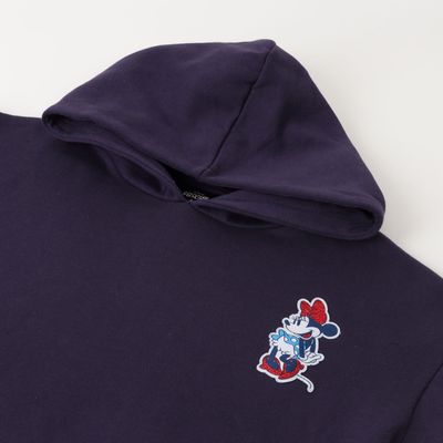 Imagen 2 del producto Poleron Cerrado Gorro Niña Minnie Little Azul Disney