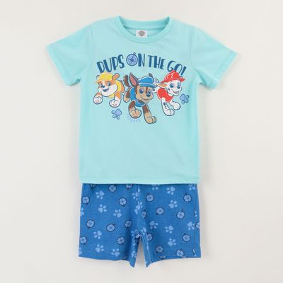 Pijama Manga Corta Niño Calipso Pandilla Paw Patrol
