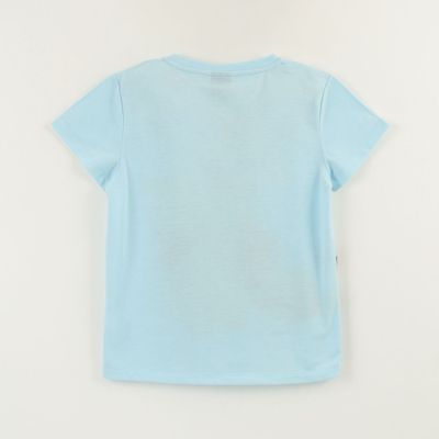 Imagen 2 del producto Polera Manga Corta Niña Celeste Winnie & Tiger Disney