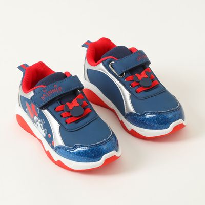 Imagen 2 del producto Zapatillas Con Luces Niña Minnie Corazoncitos Azul Disney