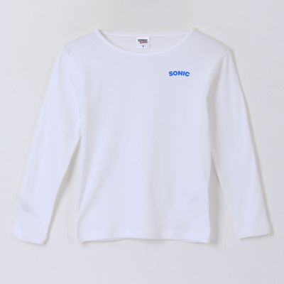 Imagen 2 del producto Bipack Camiseta Escolar Niño Manga Larga Blanco Sonic