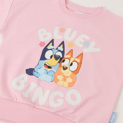 Imagen 2 del producto Conjunto Comfy Niña Rosado Bingo Y Bluey