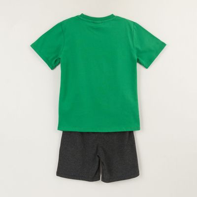 Imagen 2 del producto Pijama Manga Corta Niño Verde TNT Minecraft