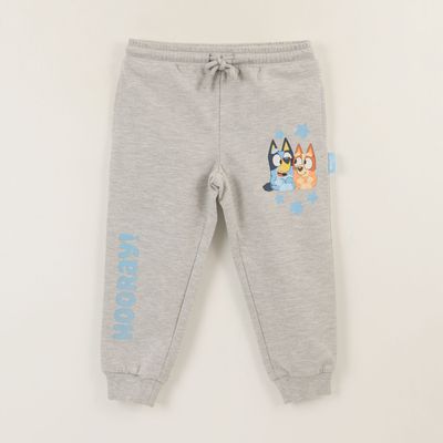 Pantalon De Buzo Niña Hooray! Gris Bingo Y Bluey