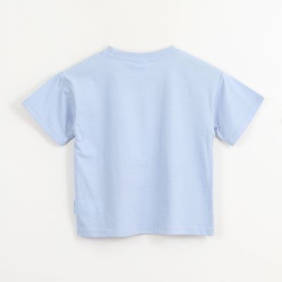 Imagen 2 del producto Polera Manga Corta Niño Celeste Estampado Globo Bluey