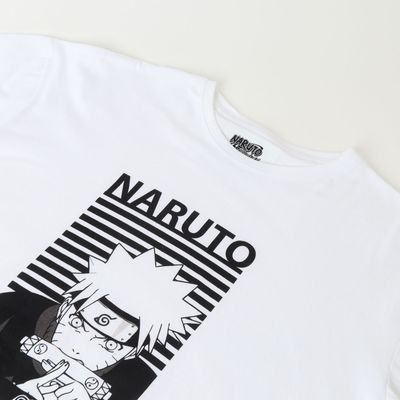 Imagen 2 del producto Polera Mujer Monocromatico Blanco Naruto