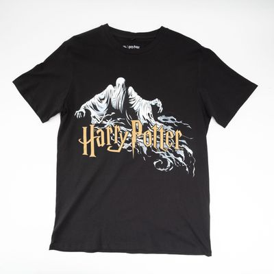 Polera Hombre Harry Potter Magic Negro