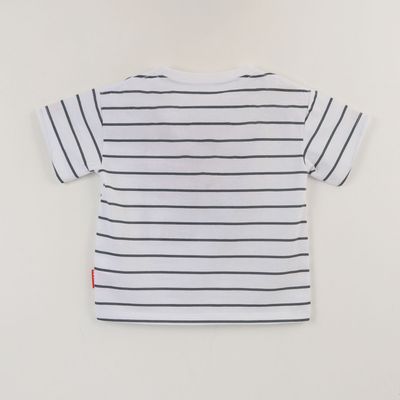 Imagen 2 del producto Polera Manga Corta Niño Blanco Rayas Spidey Marvel