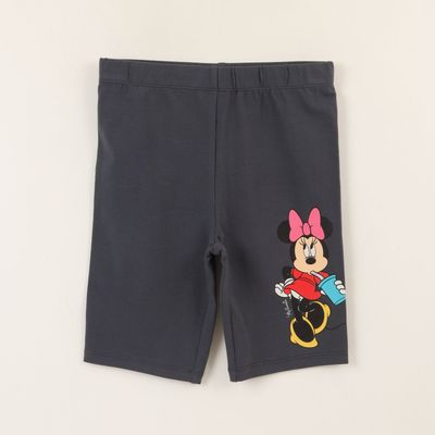Calza Niña Lineal Gris Oscuro Minnie Disney