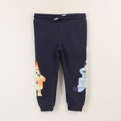 Pantalon De Buzo Niño Funny Azul Bingo Y Bluey