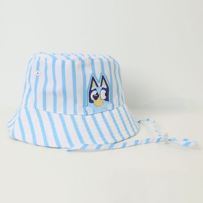 Imagen 2 del producto Gorro Bucket Niña Rayas Celeste Bluey
