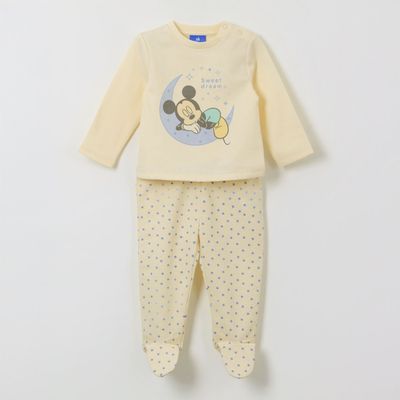 Imagen 1 del producto Pijama Manga Larga Niño Sweet Dreams Mickey Amarillo Disney