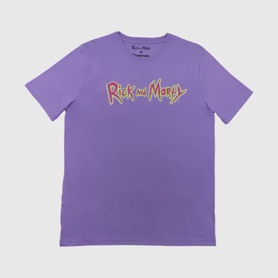 Imagen 1 del producto Polera Hombre Soft Morado Rick and Morty