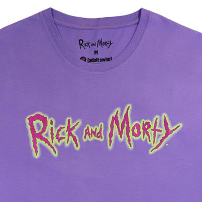 Imagen 2 del producto Polera Hombre Soft Morado Rick and Morty