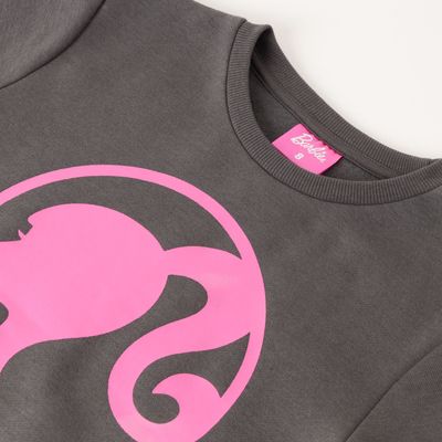 Imagen 2 del producto Poleron Niña Logo Gris Barbie