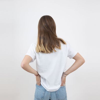 Imagen 2 del producto Polera Mujer Las chicas superpoderosas Up Blanco Cartoon Network