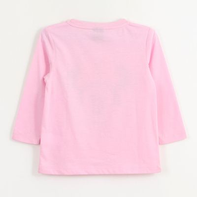 Imagen 2 del producto Polera Manga Larga Niña Rayas Minnie Blanco Disney