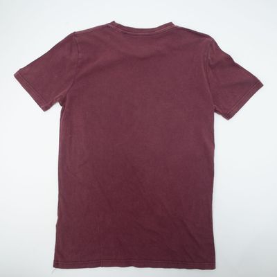 Imagen 2 del producto Polera Hombre Batman Face on Logo Burdeo DC Comics