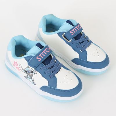 Imagen 2 del producto Zapatillas con luces Niña Blanco Flores Lilo & Stitch Disney