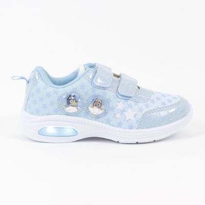 Imagen 1 del producto Zapatillas con luces Niña Celeste Estrellas Bluey
