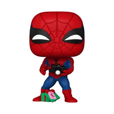 Funko Pop Spiderman Con Regalo Marvel - 1441