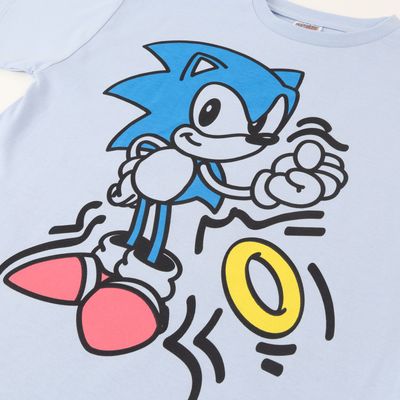 Imagen 2 del producto Polera Manga Corta Niño Coin Azul Sonic