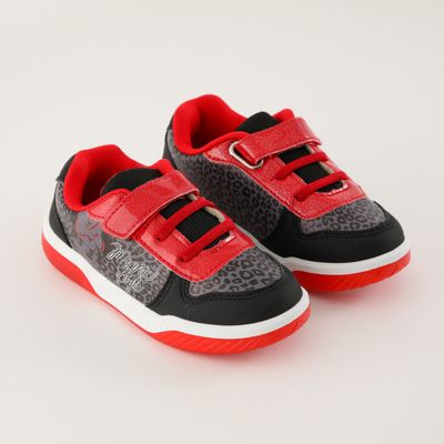 Imagen 2 del producto Zapatillas Con Luces Niña Full Print Minnie Negro Disney