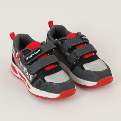 Imagen 2 del producto Zapatillas Con Luces Niño Spiderman Wall Negro Marvel