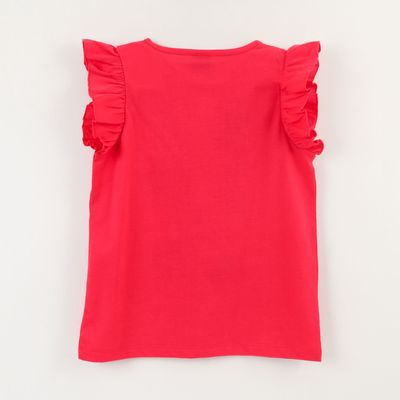 Imagen 2 del producto Polera Sin Manga Niña Rojo Minnie Kiss Disney