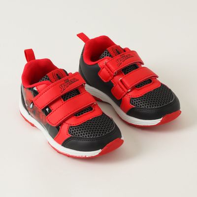 Imagen 2 del producto Zapatillas Con Luces En Personaje Niño Spiderman Negro Marvel