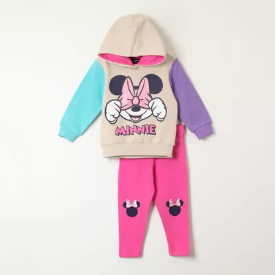 Conjunto Niña Minnie Covered Gris Disney