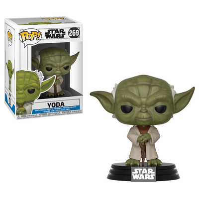 Imagen 2 del producto Funko Pop Yoda Star Wars Clone Wars - 269