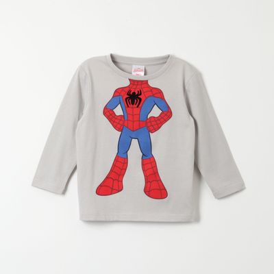 Imagen 1 del producto Polera Manga Larga Niño Spidey Body Gris Marvel